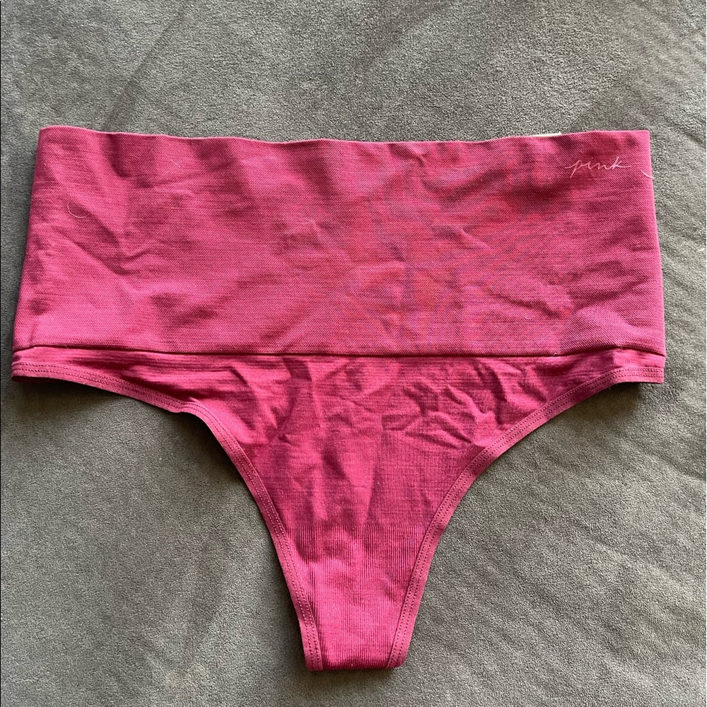 Pink thong